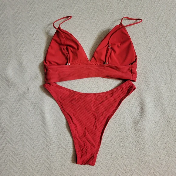 H&M Swim Suit Red - Picture 4 of 5